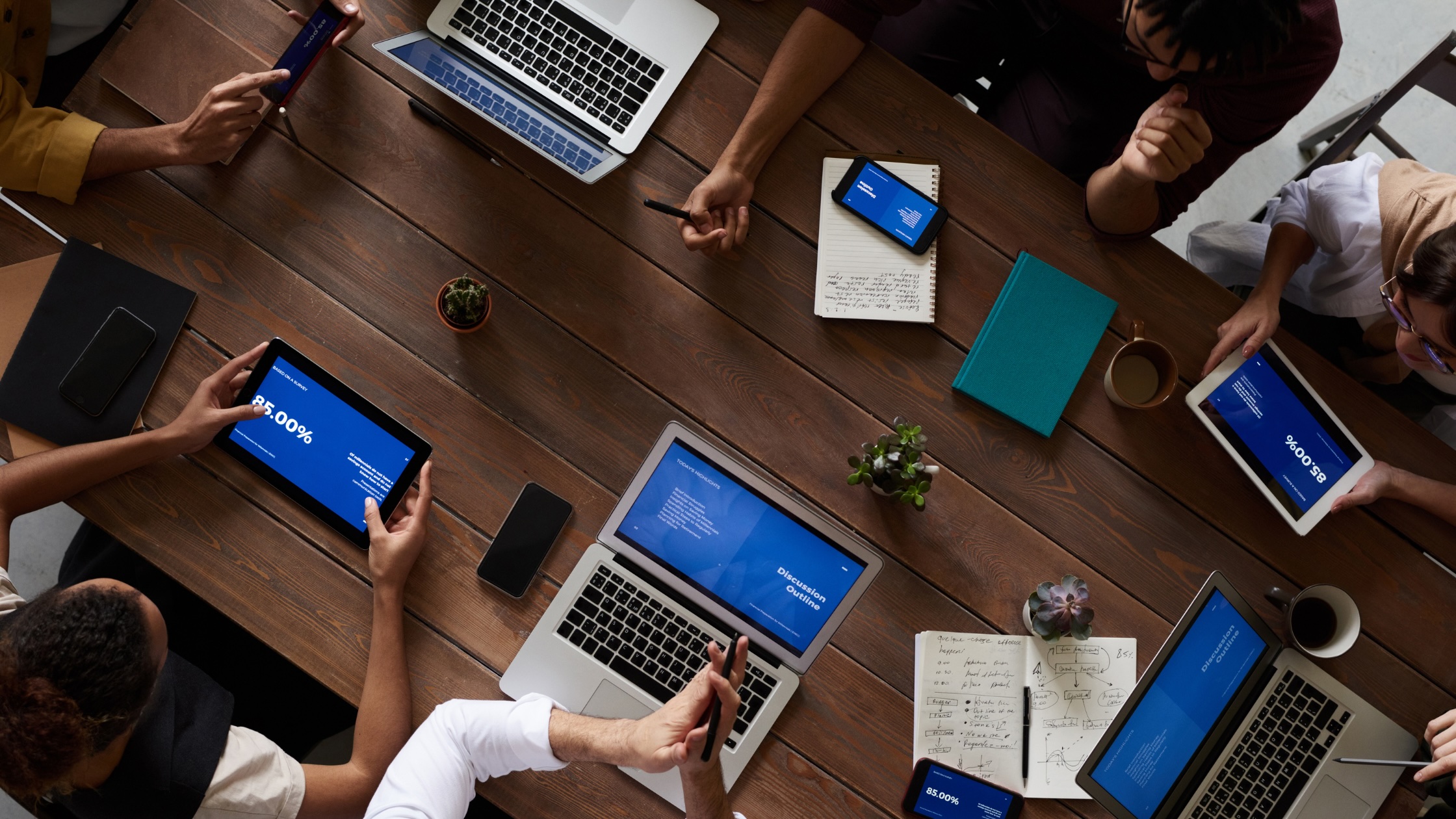 stock image of table